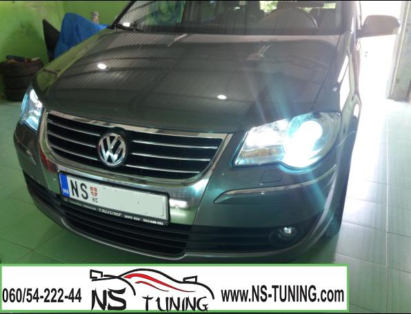 XENON svetla vw TOURAN xenon H7 ugradnja Novi Sad